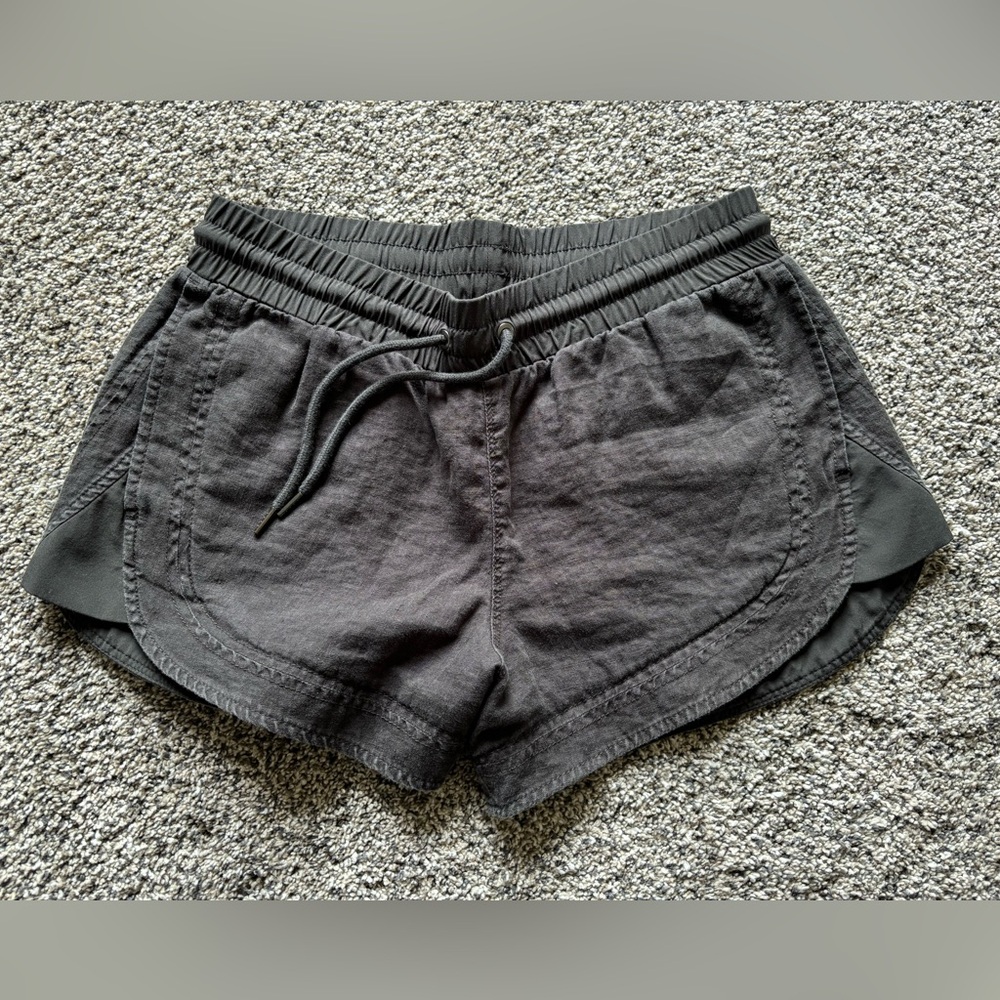 Athleta Linen Shorts Sz 4